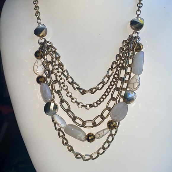 Fun & Flirty Layered Statement Necklace - Picture 2 of 5